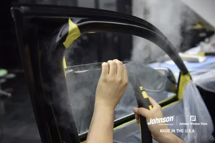 BMW X1 유리가 깨졌다! 존슨썬팅이 답이다!!! 존슨R 재시공 / 영등포구 당산동