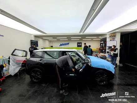 BMW 미니쿠퍼 클럽맨, 존슨썬팅 풀메탈 반사필름 했어요. / 영등포구 당산동