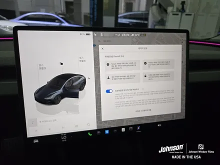 존슨썬팅 신제품 존슨RG로 모델3 하이랜드 신차팩키지 완성?! / 영등포구 당산동