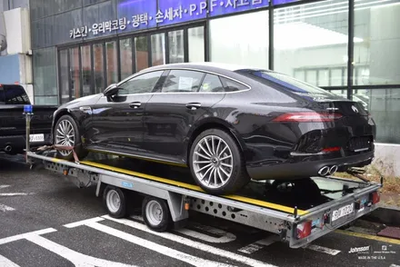 벤츠 GT43 AMG | 동호회에서 난리난 바로 그 썬팅은? / 영등포구 당산동