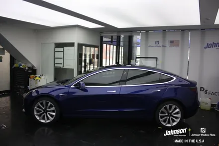 TESLA MODEL3 BLUE | 존슨썬팅에서 4월 이벤트 한대요. Tip / 영등포구 당산동