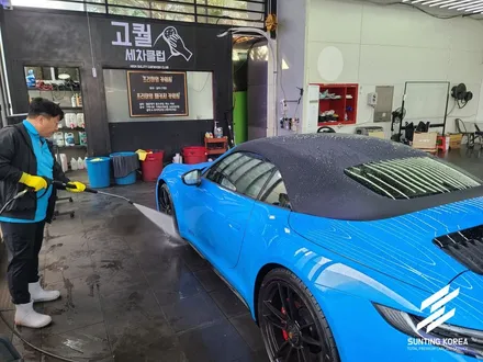 포르쉐 911 카레라 GTS 소프트탑 발수코팅. / 영등포구 당산동