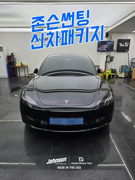 TESLA MODEL3 하이랜드 블랙, 존슨썬팅, 블랙박스 패키지. / 영등포구 당산동