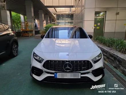 벤츠썬팅 AMG A45, 여름에 존슨썬팅만한 신차패키지는 없다?! / 영등포구 당산동