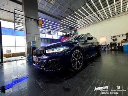 BMW썬팅 M550i 신차패키지, 존슨썬팅이 답이었네요! / 영등포구 당산동