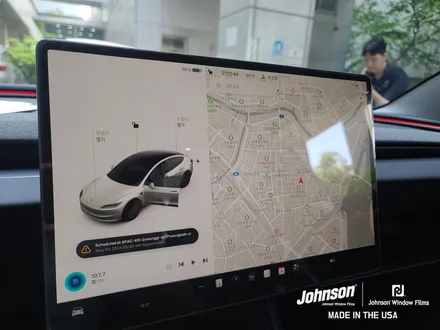 2024 테슬라 모델3 하이랜드 화이트, 존슨썬팅 왔습니다. / 영등포구 당산동