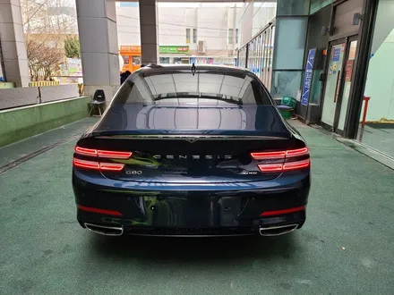 22년 제네시스 G80, 태즈먼블루 존슨썬팅 신차패키지 구경하기 / 영등포구 당산동