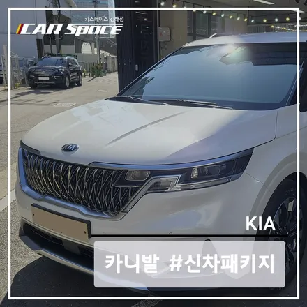 카니발 차량의 스타일업 시켜줄 티나인 V100 시공 후기 / 김해시 어방동