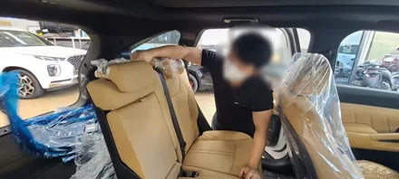 외관부터 트렁크까지 한번에 체크, 카스페이스김해 쏘렌토 신차검수 / 김해시 어방동