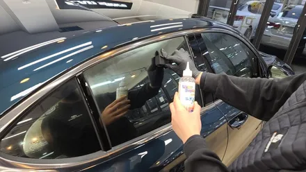 G70 태즈먼 블루, 3종 케미컬 코팅 +레인보우 V90 시공 완료 / 김해시 어방동