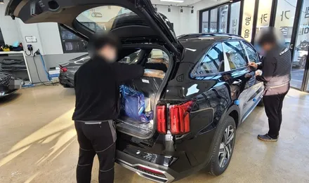 작은  티끌도 다 잡아내는 카스페이스 김해점! 이번 쏘렌토는 과연! / 김해시 어방동