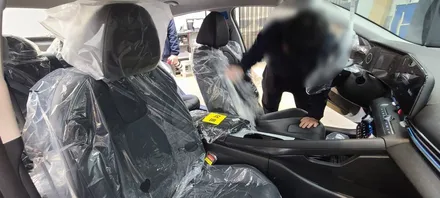 어두운 곳도 누락 없이! 카스페이스김해점 아반떼 신차 검수 완료! / 김해시 어방동