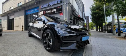 기아 EV6, 블랙박스를 제거한 베이직 플러스 패키지 작업 후기 / 김해시 어방동