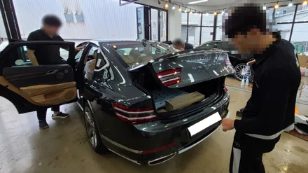 김해에서 제네시스 G80 신차 검수 가장 잘하는 카스페이스 / 김해시 어방동