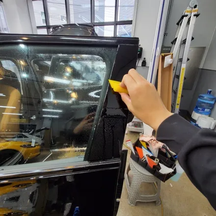카스페이스 김해점에서의 신차패키지! ev6가 V90과 함께! / 김해시 어방동