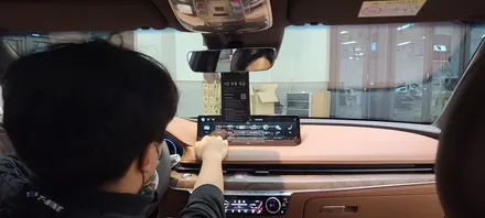 제네시스 G80, 김해 신차검수 손길로 양품 판정 완료~ / 김해시 어방동