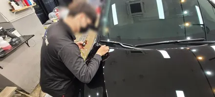 카스페이스 김해점에서의 신차패키지! ev6가 V90과 함께! / 김해시 어방동