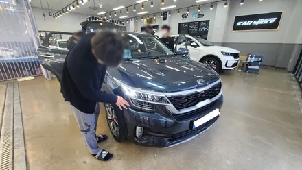 기아 셀토스 신차 검수는 카스페이스 김해점 / 김해시 어방동