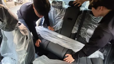 신차 검수를 받아보니 좋았습니다~카스페이스 김해점 정말 감사해요! / 김해시 어방동