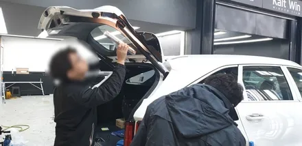 전문기기를 이용한 신차 검수, 카스페이스 김해 쏘렌토 디테일 검수! / 김해시 어방동