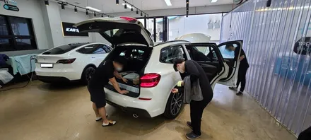 카스페이스 김해점, 이번엔 BMW X3 신차검수라고? / 김해시 어방동