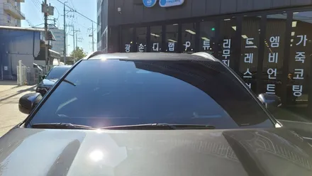 쏘렌토 플라티늄 그라파이트에 LX5000, 레인보우 i90 시공기 / 김해시 어방동