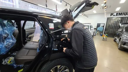 투싼 NX4 팬텀 블랙펄이 입고되어 신차검수 진행했습니다. / 김해시 어방동