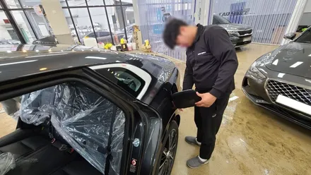 (김해 카스) 그랜저의 디테일한 신차 검수 결과는 어떻게 나왔을까요? / 김해시 어방동