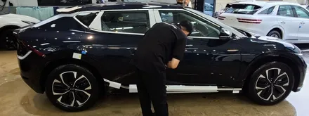 디테일 신차검수는 이것! 카스페이스김해점의 EV6 신차검수 진행 / 김해시 어방동