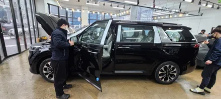 경남 신차패키지, 카스페이스 김해점 카니발 신차검수 믿고 맡겨봐! / 김해시 어방동