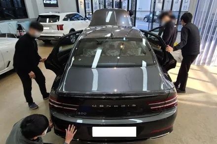디테일한 G80 신차검수 전문 카스페이스 김해점에서 받자! / 김해시 어방동