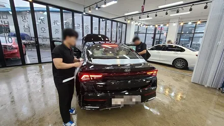 K5 오로라 블랙펄, 신차검수를 진행해보았습니다. / 김해시 어방동