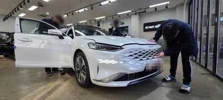 K8, 신차패키지 작업 전 카스페이스 김해점에서 상태 알아보자! / 김해시 어방동