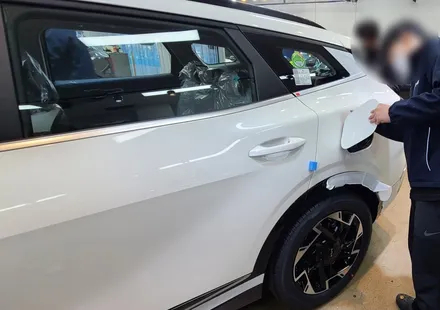 스포티지 전문 카스페이스 김해점에서 스포티지의 디테일한 검수 / 김해시 어방동
