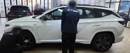 디테일함은 최고! 투싼으로 카스페이스 김해점의 신차검수 과정 확인 / 김해시 어방동