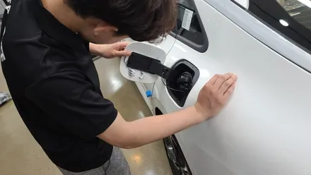 K5 스노우 화이트 펄, 단차 하자 발견 / 김해시 어방동