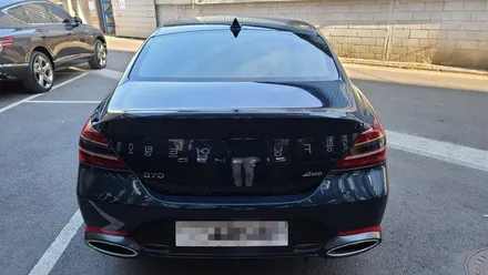 G70 태즈먼 블루, 3종 케미컬 코팅 +레인보우 V90 시공 완료 / 김해시 어방동