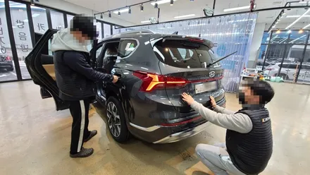 더 뉴싼타페, 꼼꼼한 검수를 진행해봤습니다. / 김해시 어방동