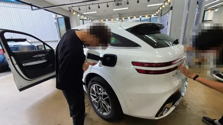 김해 신차패키지 gv70 신차검수 / 김해시 어방동