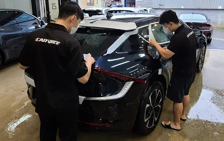 디테일 신차검수는 이것! 카스페이스김해점의 EV6 신차검수 진행 / 김해시 어방동