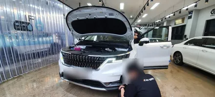카스페이스 김해점, 완벽한 신차검수로 작은 티끌까지 발견! / 김해시 어방동