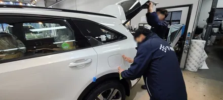 카스페이스 김해점에서 하나라도 놓치지 말고 꼼꼼하게 쏘렌토 신차검수 받자! / 김해시 어방동