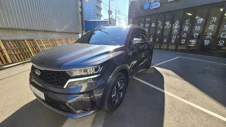 쏘렌토 플라티늄 그라파이트에 LX5000, 레인보우 i90 시공기 / 김해시 어방동