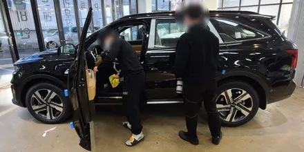 작은  티끌도 다 잡아내는 카스페이스 김해점! 이번 쏘렌토는 과연! / 김해시 어방동