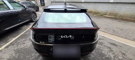 카스페이스 김해점에서의 신차패키지! ev6가 V90과 함께! / 김해시 어방동