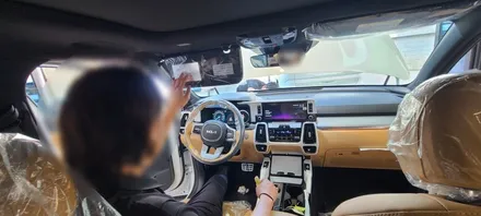 외관부터 트렁크까지 한번에 체크, 카스페이스김해 쏘렌토 신차검수 / 김해시 어방동