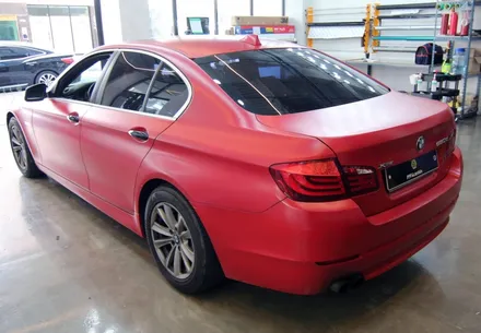BMW5시리즈 리스토어 1탄 : 자동차랩핑지 사용기간에 따른 전체 랩핑 제거 비용은 달라요. / 용인시 기흥구 농서동