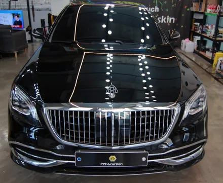 벤츠 S 클레스 컨버전 자동차 :) 마이바흐 듀오톤 랩핑시공 / 용인시 기흥구 농서동