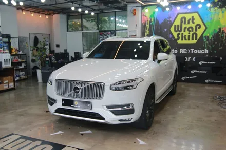 볼보 XC90 반전 매력에 빠져보실까요? -사틴 블랙 랩핑- / 용인시 기흥구 농서동