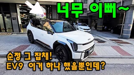 EV9 투톤 블랙 PPF 루프스킨 랩핑으로 이뻐지기! / 용인시 기흥구 농서동